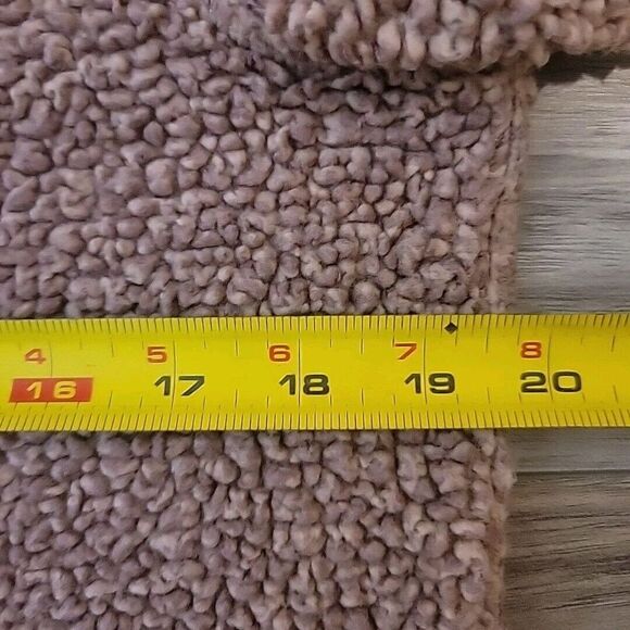 Mountain Khakis Apres Pullover Womens Rose‎ Quarter Zip Sherpa Sweater Outdoor - Picture 11 of 11